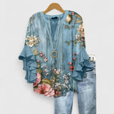Floral Blue